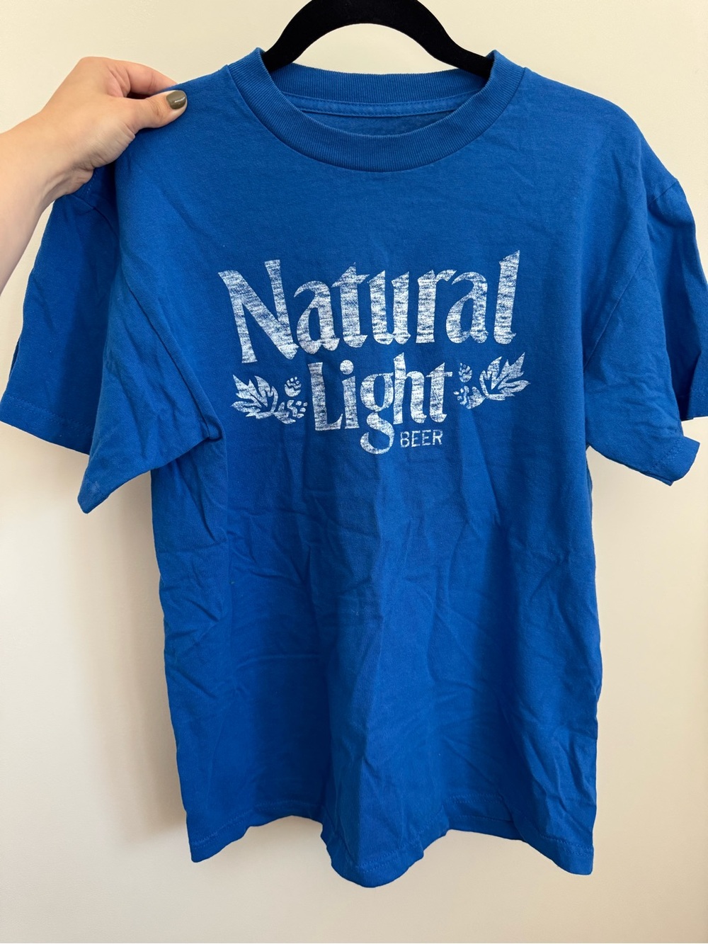 Natural Light Beer Blue Graphic Tee